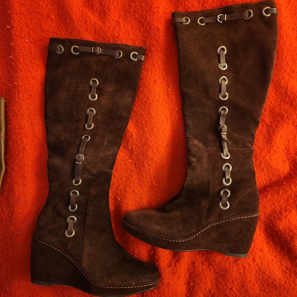 Suede Brown Aerosols Boots